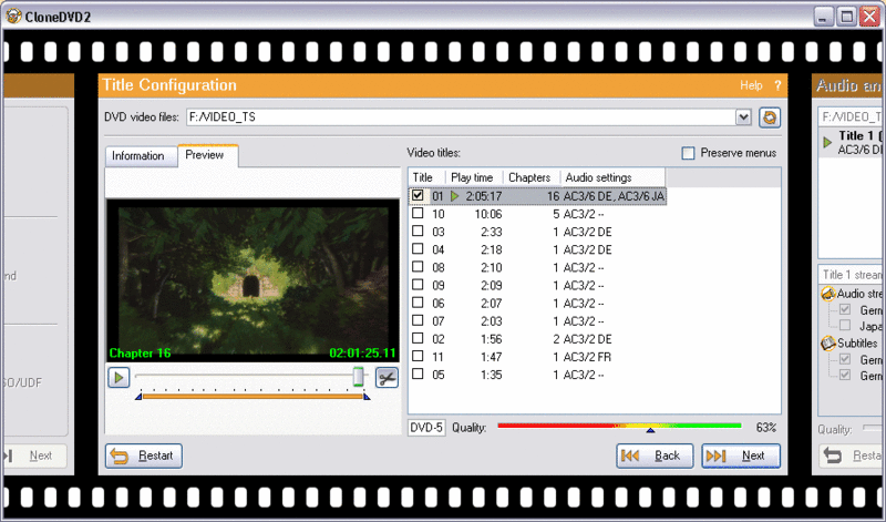CloneDVD 2 Screenshot